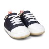 Pantofi Baietei Bibi Afeto Joy Naval/Alb cu Siret Elastic 23 EU, Bleumarin, BIBI Shoes