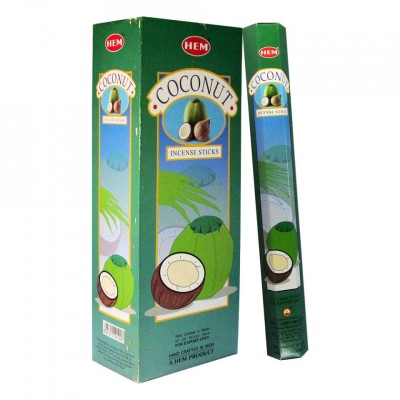 Set betisoare parfumate Hem Cocos 1 set x 6 cutii x 20 betisoare foto