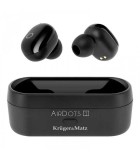 Casti Wireless Kruger&amp;Matz Air Dots 1 TWS, Bluetooth 5.0, Microfon, Autonomie 4h, Carcasa Incarcare, Audio HQ