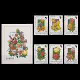 F&ouml;ldr&eacute;szek Vir&aacute;gai-Afrika (Flora Africa) LP4027-4033 Ungaria 1990