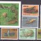 Ghana 1991 fauna reptile MI 1606-1613 + bl. 183 MNH