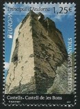 ANDORRA SPANIOLA 2017 EUROPA CEPT CASTELE, Nestampilat