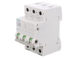 Separator-&icirc;ntrerupător Poli 3 pentru șină DIN 63A 400V