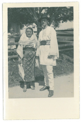 2153 - BRASOV, Ethnics, Romania - old postcard, real PHOTO - unused foto