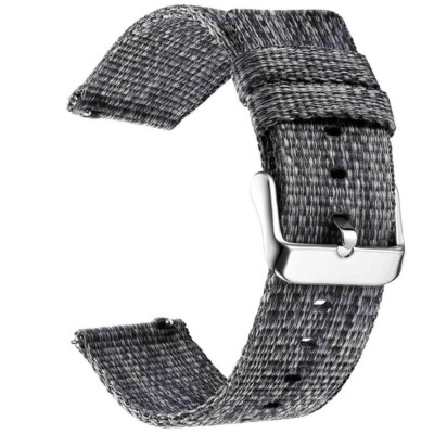 Curea textila, compatibila Huawei Watch GT4 46mm|GT3 46mm|GT3 Pro 46mm|GT2 46mm|GT 2e|Galaxy Watch 3 45mm, Grainsboro Gray foto