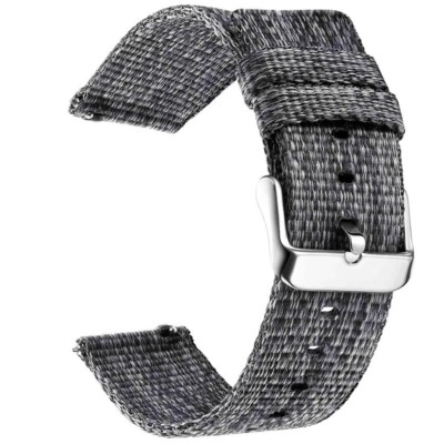 Curea material textil, compatibila cu Lg G Watch W110, Telescoape QR, 22mm, Grainsboro Gray foto