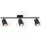 Lampa led montaj perete 18W, 4000K, alb neutru, negru