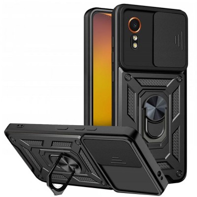 Husa pentru Samsung Galaxy Xcover7 G556, Techsuit, CamShield, Neagra foto