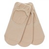 Set 3 Perechi Sosete Invizibile Dama Nude Bumbac/Poliester/Elastan, Marime Universala