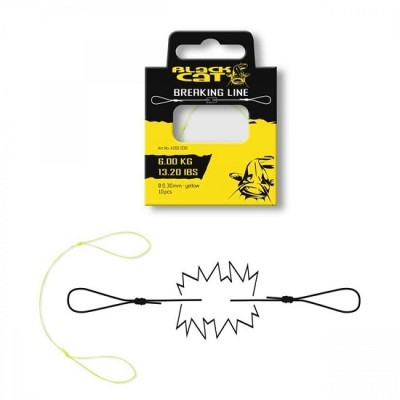 Forfac Black Cat de Sacrificiu Breaking Line 0.30mm foto