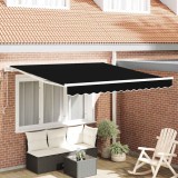 Cumpara ieftin Marchiză retractabilă Negru 350 x 250 cm Negru