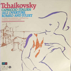 Disc vinil, LP. Capriccio Italien 1812 Overture Romeo And Juliet-Pyotr Ilyich Tchaikovsky, Slovak Philharmonic O