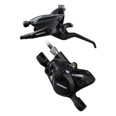 Set manete de schimbator/frana 3x7 viteze, SHIMANO ST-EF505, cablu 2050mm, Ez-Fi... Cod:ESTEF50573X7
