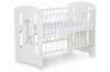 Patut SAFARI GIRAFFE ALB KLUPS Din lemn Pentru copii GreatGoods Plaything