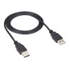 Cablu USB A la USB A, 5m, Negru, elSales ELS-CUSTT - Cablu Date
