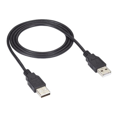 Cablu USB tata-USB tata elSales ELS-CUSTT, lungime 5 metri, negru foto
