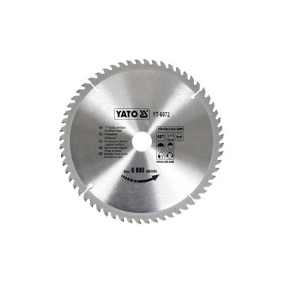 Disc fierastrau circular pentru lemn 250x60x30mm Yato YT-6072 foto