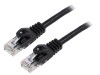 Cabluri patch U/UTP 6 litat CCA PVC negru 1,5m 26AWG, Lanberg