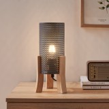 Tischleuchte Joelleldsvin 30x14x14 cm Grau [lux.pro]