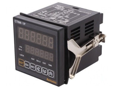 Contor electronic LED x2 SPDT CT foto
