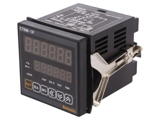 Contor electronic LED x2 SPDT CT