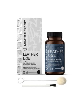 Vopsea Piele Intoarsa Denim (Culoarea Blug) Leather Expert, Dye for suede, nubuck, aniline 75ml foto