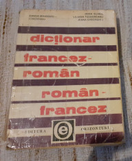 Dictionar francez-roman, roman-francez foto