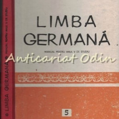 Limba Germana. Manual Pentru Anul V De Studiu - Ida Alexandrescu
