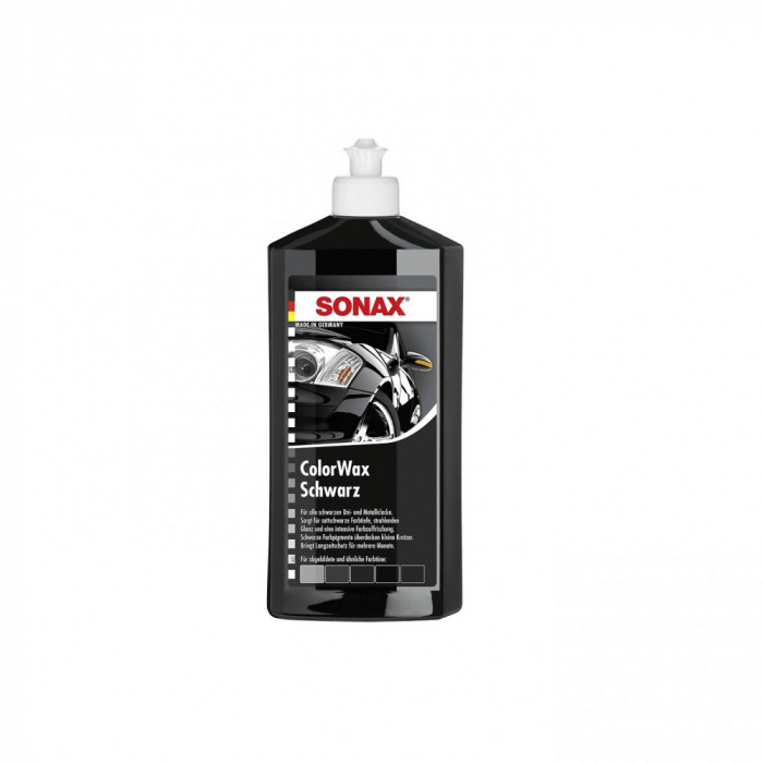 Solutie polish &amp; ceara Negru SONAX -250 ml Cod:145 Automotive TrustedCars
