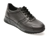 Cumpara ieftin Pantofi sport OTTER negri, ET424, din piele naturala