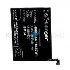 Baterie de telefon mobil VHBW Redmi BM54 - 4900mAh, 3.85V, Li-polymer