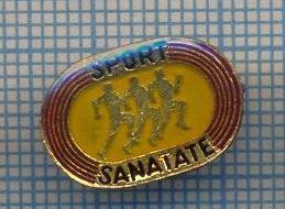 AX 824 INSIGNA - SPORT -SANATATE -PENTRU COLECTIONARI foto