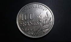 100 franci 1954 Franta foto