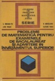 Probleme de matematica pentru examenele de bacalaureat si admitere in invatamantul superior, C. Ionescu-Tiu