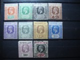 SEYCHELLES GEORGE V MH , 1 ST