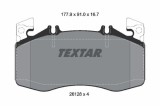 TEXTAR 2612801 set placute frana disc