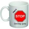 Cana alba personalizata &quot;can&#039;t stop loving you&quot;, INOVATIX&reg;. 330ml