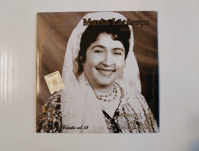 CD Maria Lataretu - Discul de aur , colectia Jurnalul National nr.53, muzica populara
