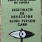 Legitimatie de nevazator 1994