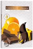Set 6 pastile lumanari parfumate bispol - chocolate orange, Stonemania Bijou