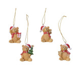 Cumpara ieftin Decoratiune - Christmas Brown Bear with Hanger - mai multe modele | Kaemingk