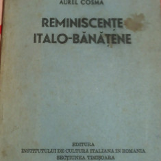 REMINISCENŢE ITALO BANATENE AUREL COSMA 1939 BANAT!