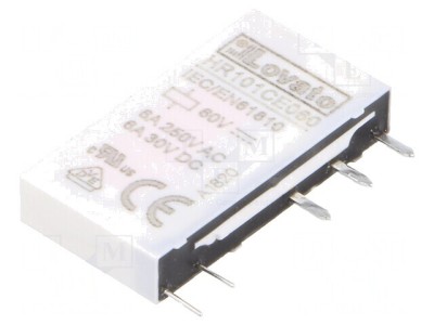 Releu Electromagnetic SPDT 60VDC 6A cu Soclu foto