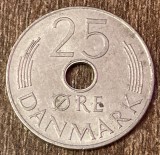 C50 - Moneda foarte veche - Danemarca - 25 ore - 1973