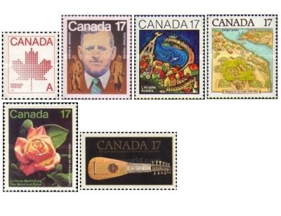 Canada 1981 - aniversari, neuzate foto