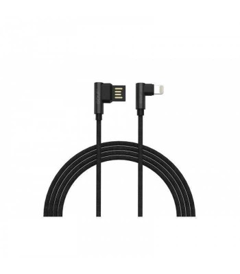 Cablu Golf Pudding iPhone 48I 1m 2.4A negru foto