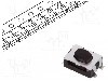 Microintrerupator 4.2x2.8x1.4mm, OFF-(ON), SPST-NO, C&amp;K - KMR221G LFS