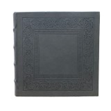 Cumpara ieftin Album foto 10x15, tip carte, 200 poze, coperta catifea gri, Vintage