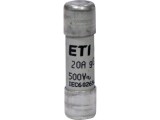 Siguranta fuzibila cilindrica 20A CH10X38 gG 500V Eti 002651020