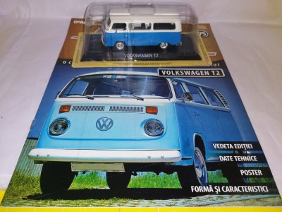 bnk jc Volkswagen T2 - DeAgostini Masini de legenda 75 - 1/43 foto